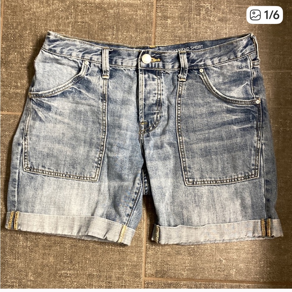 GAP Women's Denim Boyfriend Shorts